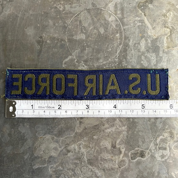 U.S. AIR FORCE ‘olive green’ Tape Patch - Picture 8 of 10